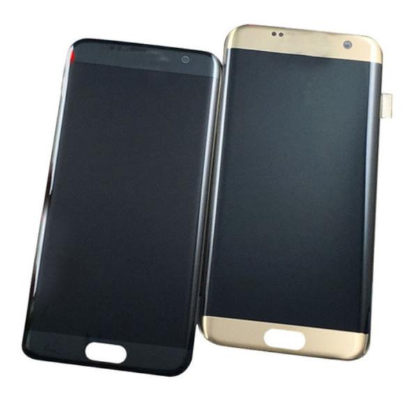 Black Mobile Phone LCD Screen For Samsung Galaxy S7 Edge / G935 CE