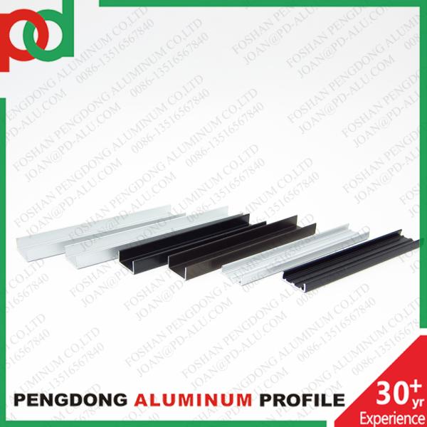 Customizable Extrusion Technology Manufacture Aluminium Profiles For Glass Door Kitchen Cabinet Wardrobe MDF Melamine