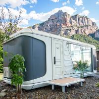 La capsule spatiale personnalisable Fuqian offre une expérience d'hébergement sans précédent aux voyageurs en plein air