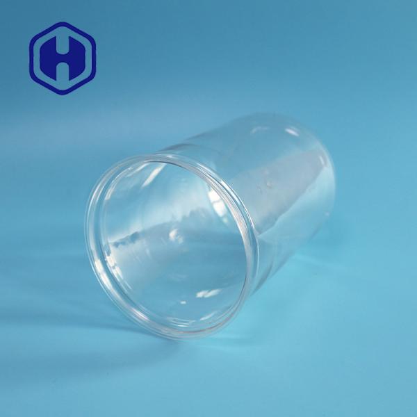 Aluminum Lid 1000ml Disposable PET Plastic Food Cans Popcorn Packaging