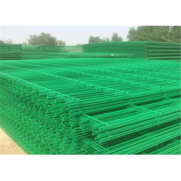 Пвк 1кс1 покрыл панели ячеистой сети, точные панели сетки заварки пятна гальванизированные