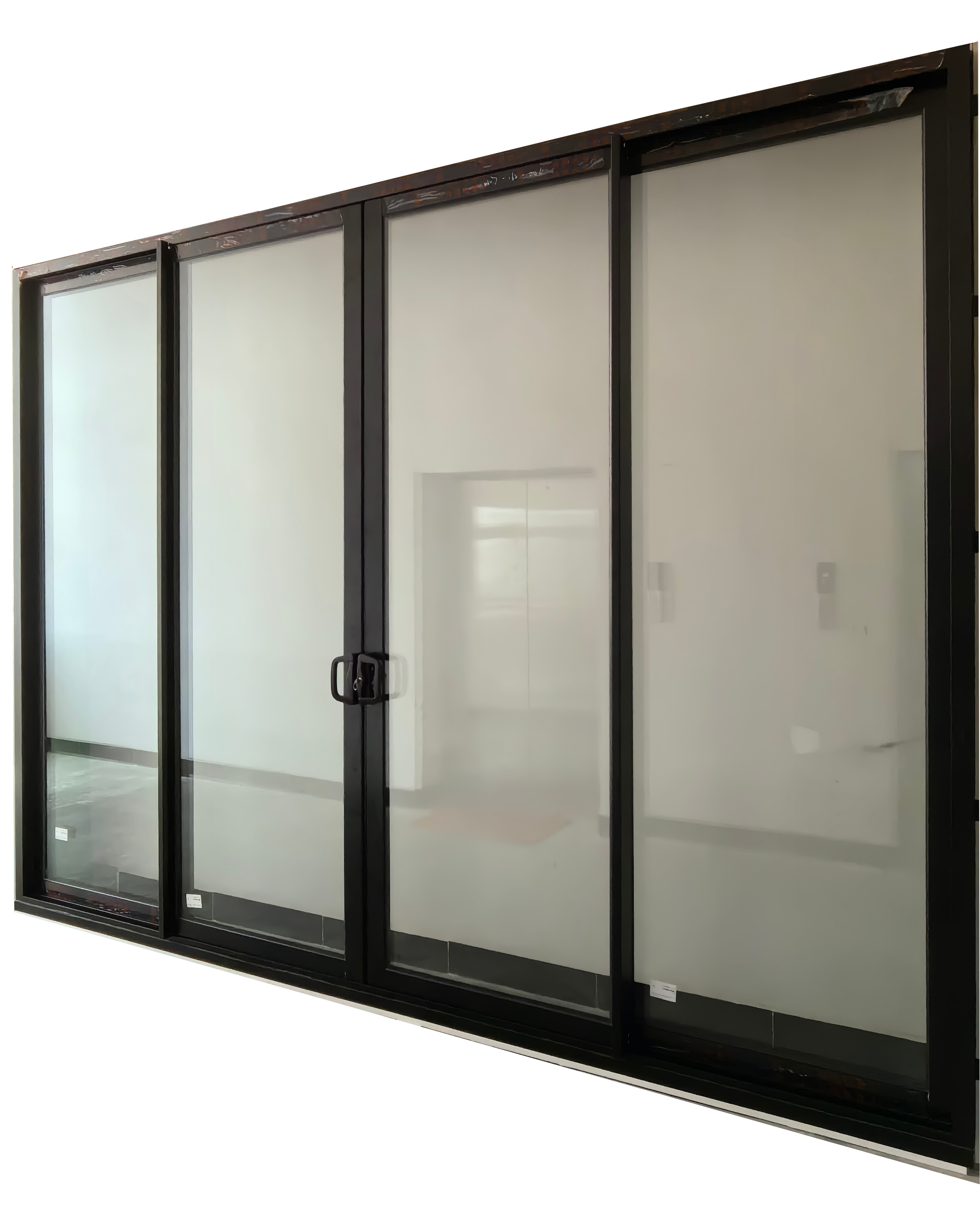 AS 2047 Certified Alum Sliding Door Effortless Glide Sliding Industrial Grade