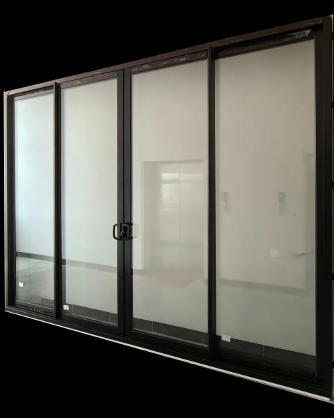 AS 2047 Certified Alum Sliding Door Effortless Glide Sliding Industrial Grade