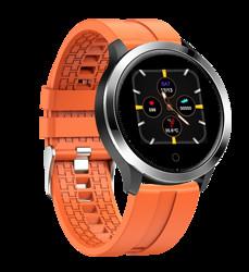 Coração Rate Blood Pressure 1.3inch do oxigênio do sangue do Smart Watch do Smart Watch do silicone F75