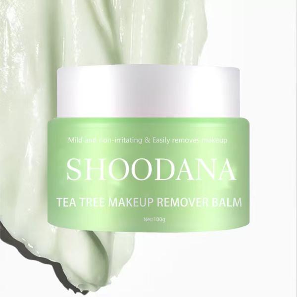 Al por mayor 100g Árbol de té Purificador de poros Cabeza negra Limpieza profunda Bálsamo Acné y manchas Eliminatorio facial Crema de maquillaje