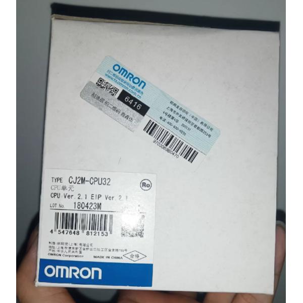 CJ2M-CPU32 Omron CPU Modular PLC With EtherNet/IP Port CPU Ver.2.1 EIP Ver.2.1