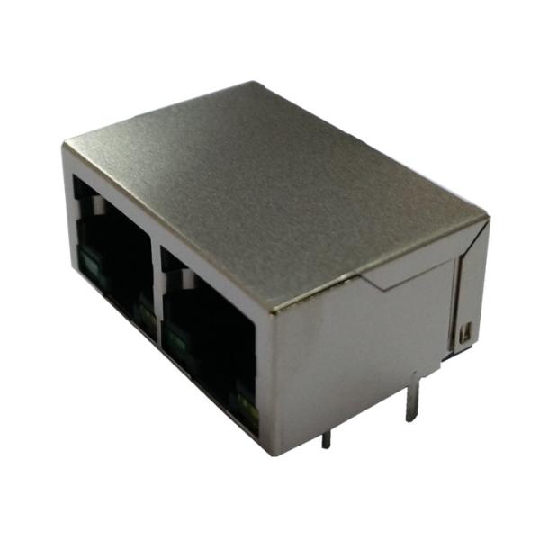  RB2-1652AK1A Rj45 1x2 Multi-port RJ45 Dual Port Gigabit Ethernet Tab-Down LED