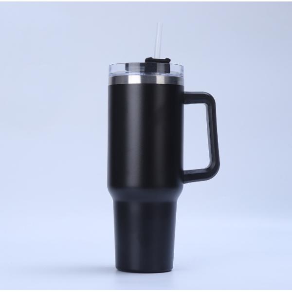 Vehicle Mounted Stainless Vacuum Sealed Bottle Insulated With Screw On Lid Custom Logo
