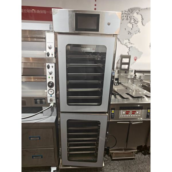 HHC-980L Touch Panel Commercial Food Warmer Holding Cabinet 15 Trays Vertical Warming Showcase 