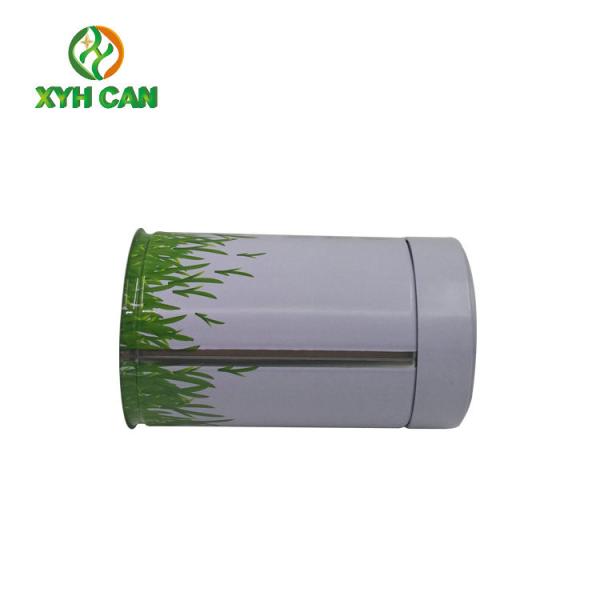Tea Tin Can Dome Lid Metal Tinplate Special Tea Tins Packaging For Bulk Packaging