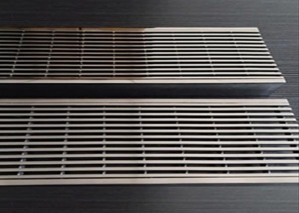 Anti Theft Stainless Steel Strip Drain , Linear Floor Drains Beautiful Appearance