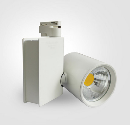 4500k 18w 20w 30w Indoor Led Track Light Fixtures For Clothing Store