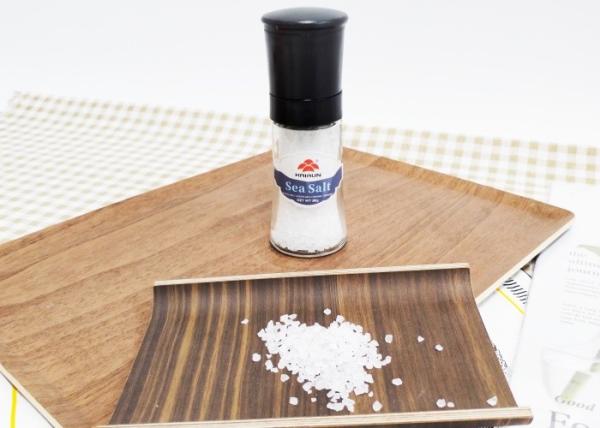 Adjustable Sea Salt Mill, Sea Salt Glass Grinders Customizable Color
