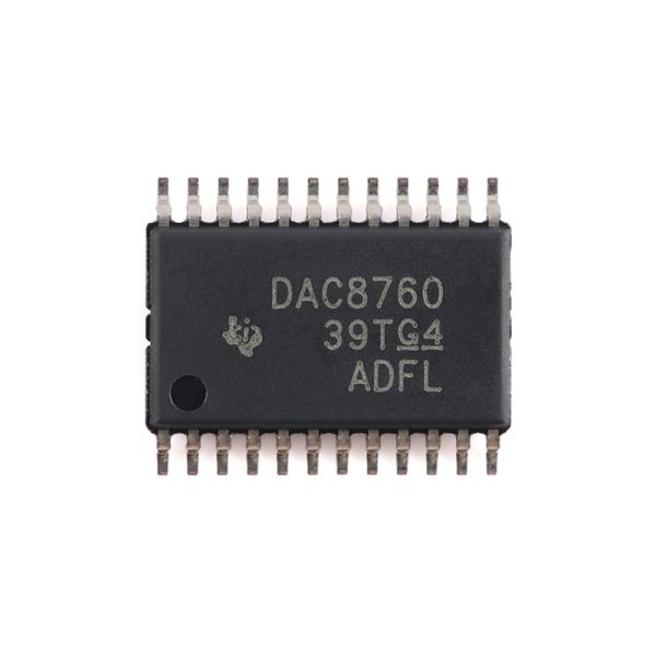 DAC8760IPWPR 16-Bit Single-Channel Programmable Current/Voltage Output DAC For 4-20mA Current Loop Applications