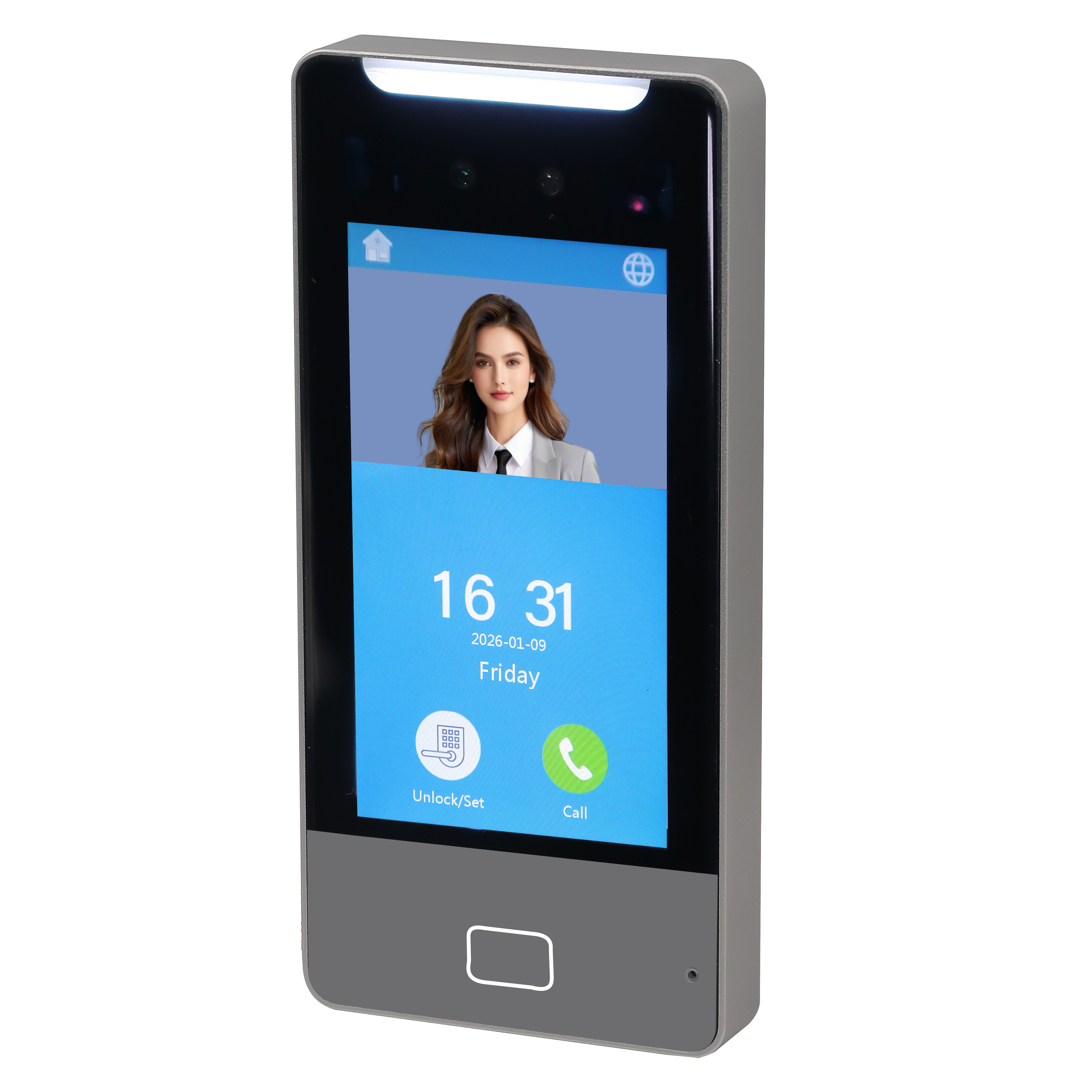 5-inch Visual Intercom Smart Doorbell Video Door Phone