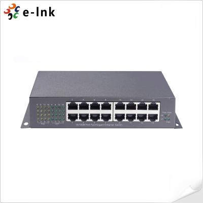 16 ethernet portuários do ponto de entrada de 10/100M TP comutam o interruptor controlado SFP portuário de 2 ethernet da fibra de 1000M