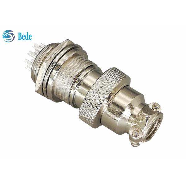 Мужчина 10 Pin/женский соединитель авиации Gx16 установили заварку материала сплава цинка