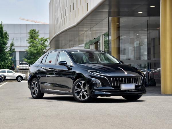 Azul 2021 de Hongqi E-QM5 Didi Edition Electric Cars Color