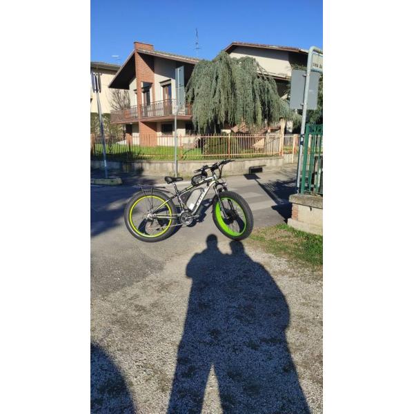 High Power 17.5AH Battery Electric Bike with Front Hub Motor and Aluminum Alloy Frame