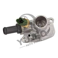 Termostato de refrigerante con sensor y carcasa para FIAT OPEL VAUXHALL