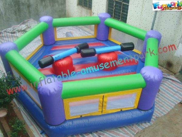 Commercial Inflatable Sports Games , Outdoor Inflatable Gladiator Joust