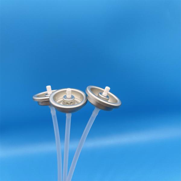 Smart Connected WD-40 Lubricant Valve with RFID Tag for Automated Inventory and Usage Analytics.