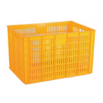 Durable Warehouse Plastic Folding Storage Crates CE SGS Certificated