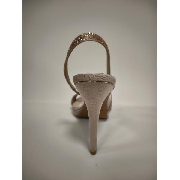 Stiletto Heel Fashionable high heel Sandals Embellished With Shimmering Rhinestones