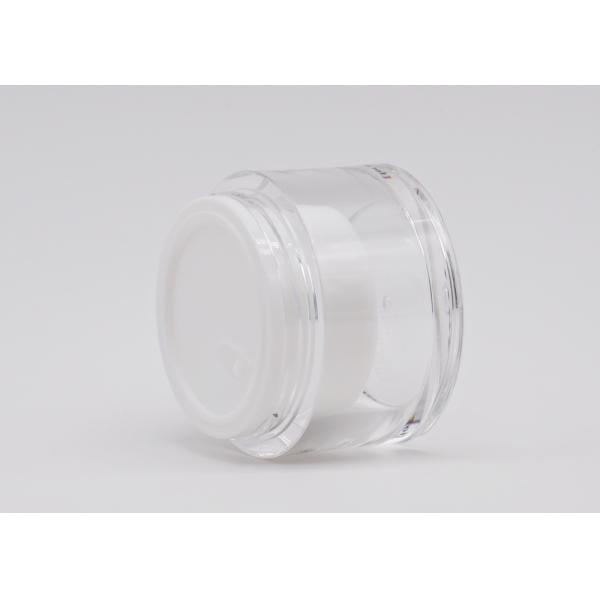 30г акриловые косметические Креам контейнеры, пластиковые Креам контейнеры с УЛЬТРАФИОЛЕТОВОЙ распыляя крышкой АБС