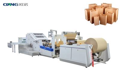 Paper Shopping Bag Making Machine Roll Feeding Paper Bag Making Machine