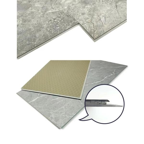 Внутренняя водонепроницаемая ПВХ SPC деревянная мраморная стена панель клик виниловая стена облицовка