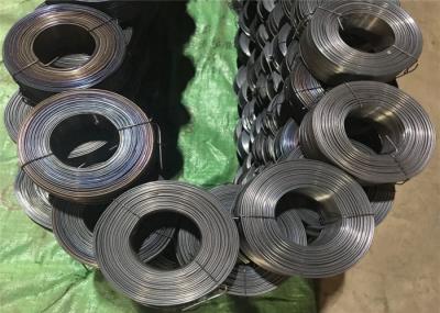 Tipo pequeno fio de aço recozido preto 1.57mm do rolo do laço do bloco da correia para os usos obrigatórios 1.42kg