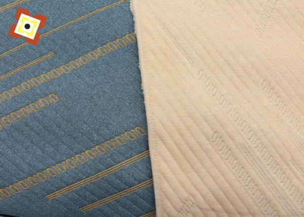Guangzhou wholesale Stretch Pillow Mattress Quilting Fabric Knitting Jacquard Air Layer Modal Grey mattress fabric