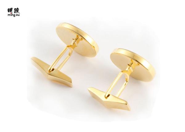 Lightweight Bride And Groom Cufflinks , Vintage Mens Shirts Cufflinks 17g