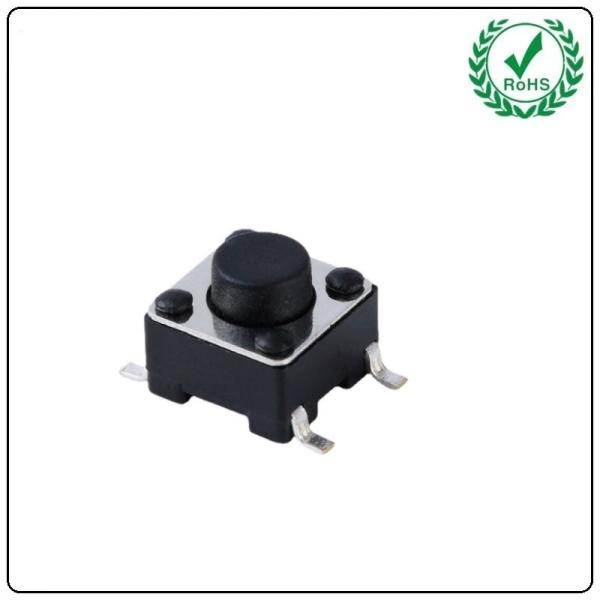 Pin de alta temperatura do cobre dos pinos 6x6 do interruptor 4 do tato de Smd da resistência
