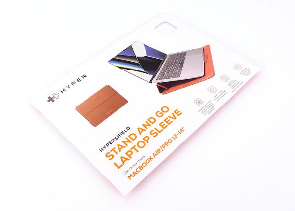 Customized Foldable Packaging Box  Envelope Style Laptop Sleeve 0.46mm