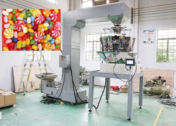 O vertical automatizou a máquina de embalagem para a tensão de entrada dos doces/batatas fritas 220V