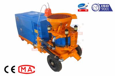 Máquina concreta do Shotcrete da engenharia civil boa misturando a uniformidade