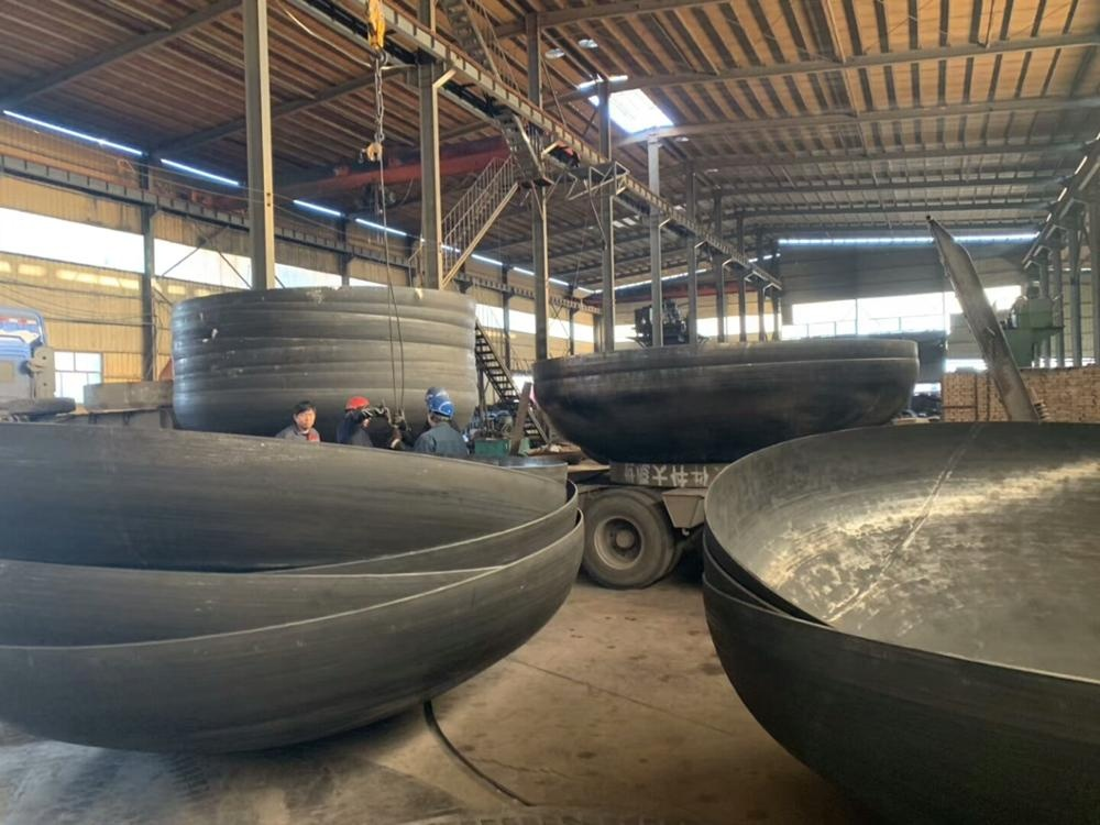 Pressure Vessel GR12 Titanium Hemispherical Dish End OD 300mm