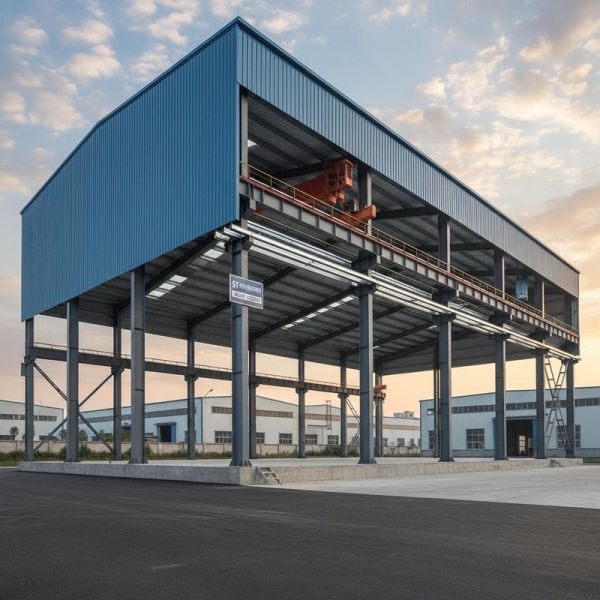 Workshop Metal storage facility incorporating Wall and Roof Glass Wool insulation suitable for industrial applications requiring storage solutions