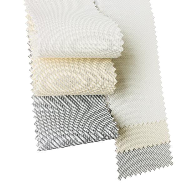 Solar screen 3% openness twill pattern roller blinds fabrics for window treatment