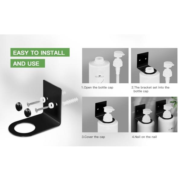 6Pcs Душевая мыльная распределитель держатель для на стенах шампуня стоящей полки Хранитель