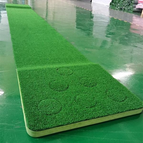 12 Holes Golf Putting Green Game Mat For Home Office Foam Base Golf Putting Mat Indoor 2 Putters And 2 Golf Bal
