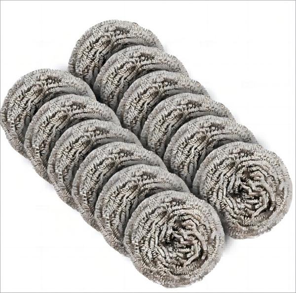 Dirt Removal Stainless Steel Scourers For Anti Ultraviolet Kitchen Cleaning