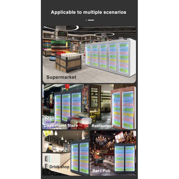 R22 Digital Controller Beverage Cooler And Chiller For Drinks Cold Storage