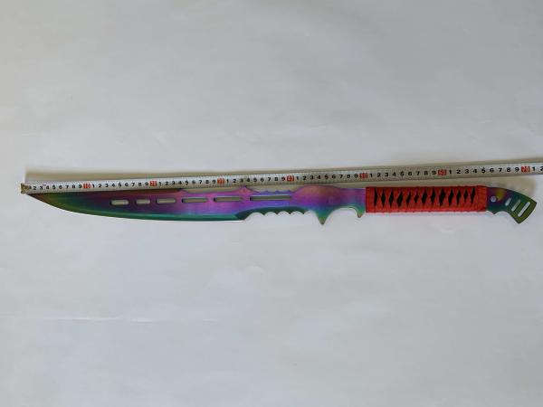 28in Skinning Stainless Steel Hunting Knife HRC 52 Military Mirage Machete