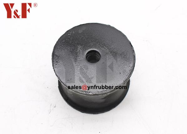 Rubber Cylindrical Anti Vibration Mount / Heavy Duty Vibration Mounts Bobbin