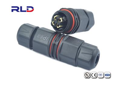 IP68 4 Pin 3 Pin Solderless Car Waterproof Connector