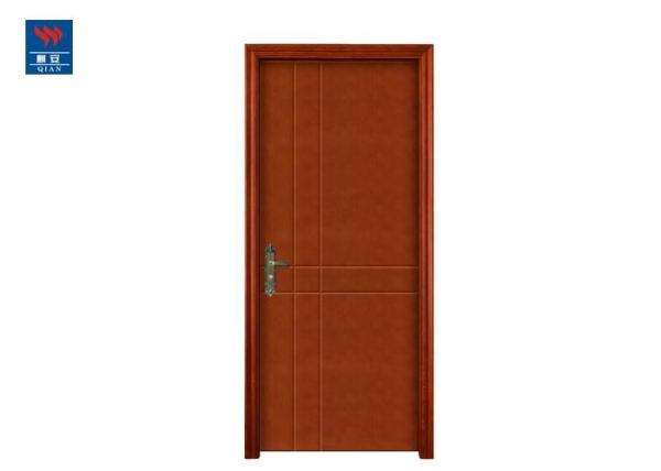 Villa Luxury 2 Hour Fire Rated Wood Doors With Frame Hardware