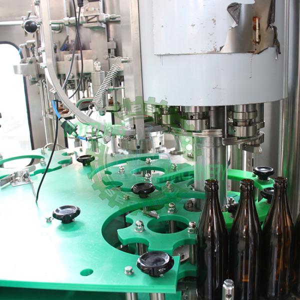 Integrated Glass Bottle Balanced Pressure Carbonated Drink Filling Line